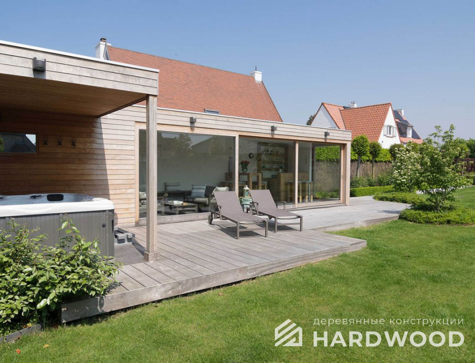 Уличная беседка с зоной BBQ №9 - фото 1364