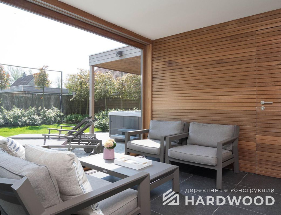 Уличная беседка с зоной BBQ №9 - фото 1363