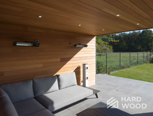 Полузакрытая беседка для загородного дома №7 - фото 1352